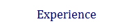 Experience